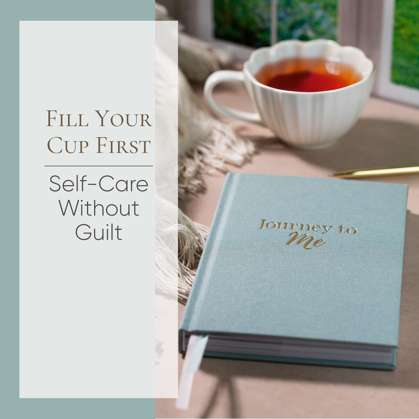 Daily Self-Care & Mindfulness Journal (GREEN) - Journey to Me