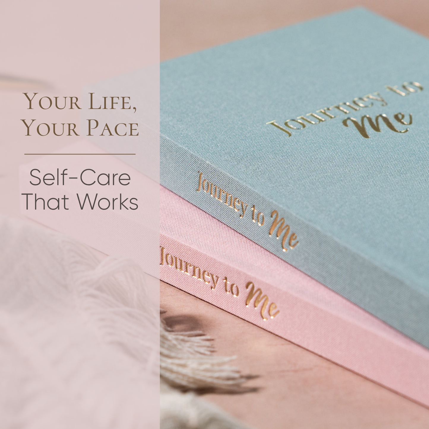 Daily Self-Care & Mindfulness Journal (PINK) - Journey to Me